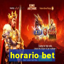 horario bet