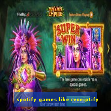 spotify games like receiptify