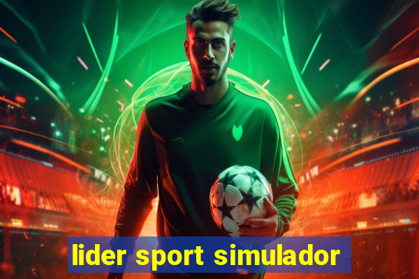 lider sport simulador