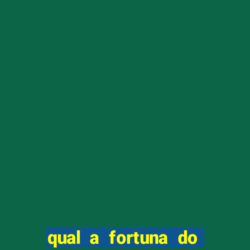 qual a fortuna do craque neto