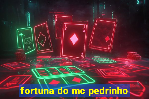 fortuna do mc pedrinho