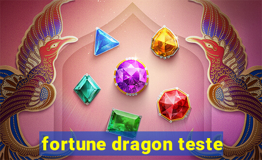 fortune dragon teste