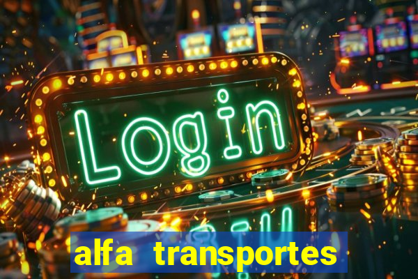 alfa transportes novo hamburgo