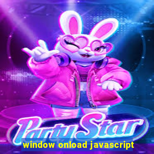 window onload javascript