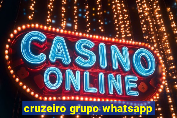 cruzeiro grupo whatsapp