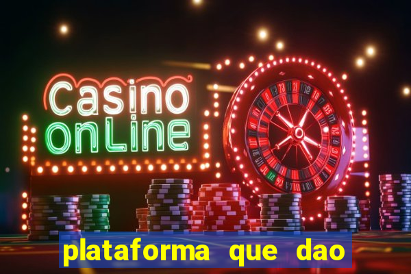 plataforma que dao bonus no cadastro