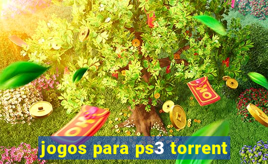 jogos para ps3 torrent