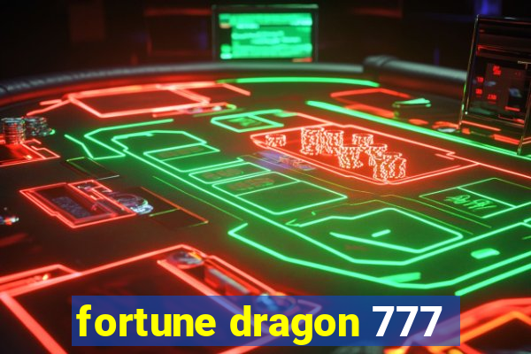 fortune dragon 777