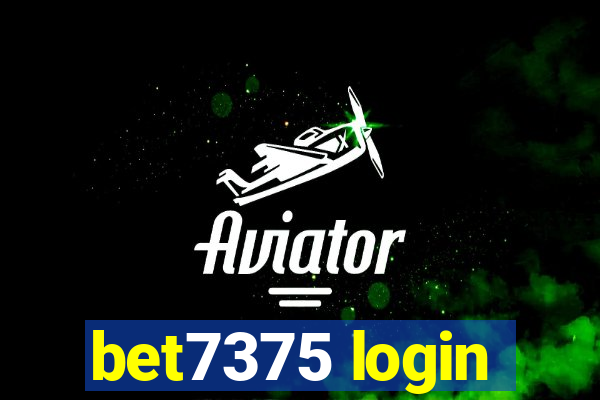 bet7375 login