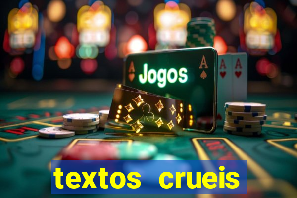 textos crueis demais pdf