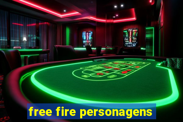 free fire personagens