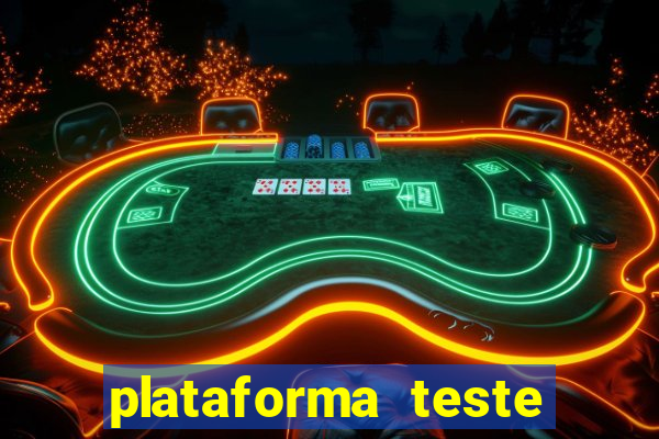 plataforma teste fortune tiger