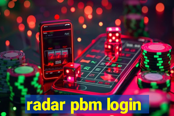 radar pbm login