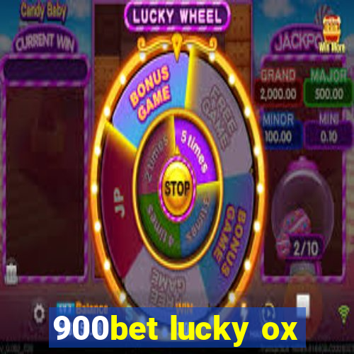 900bet lucky ox