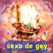 sexo de gey