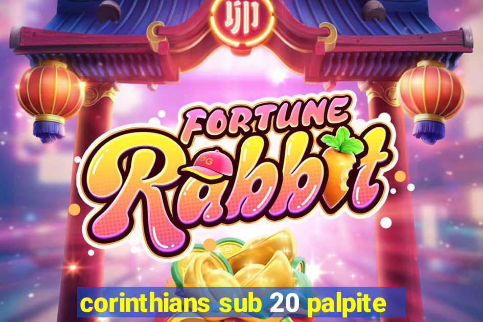 corinthians sub 20 palpite