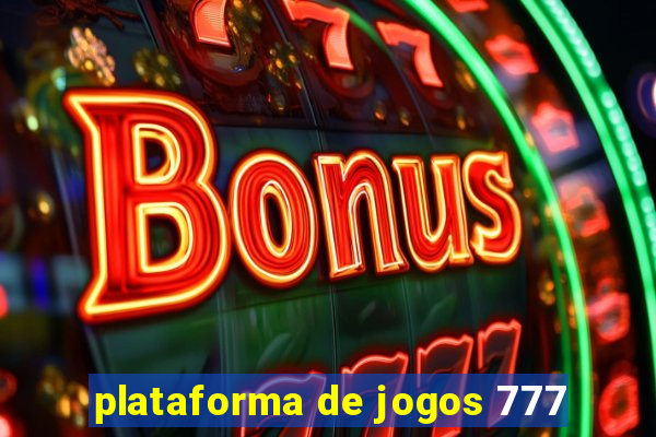 plataforma de jogos 777