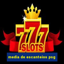 media de escanteios psg