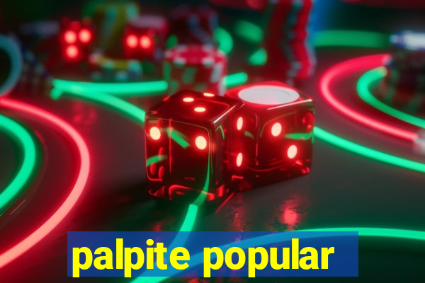 palpite popular