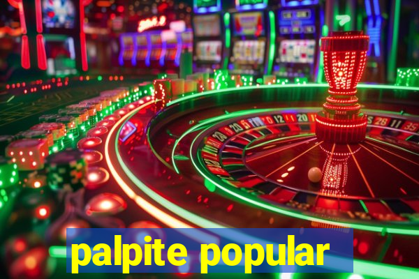 palpite popular