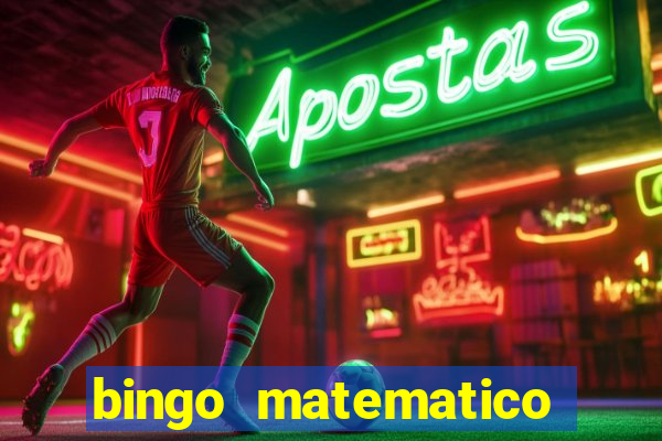 bingo matematico para ensino medio