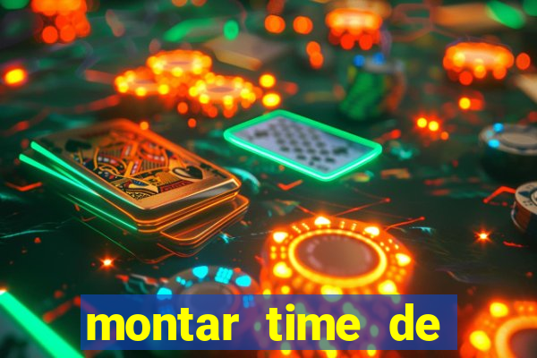 montar time de futebol site