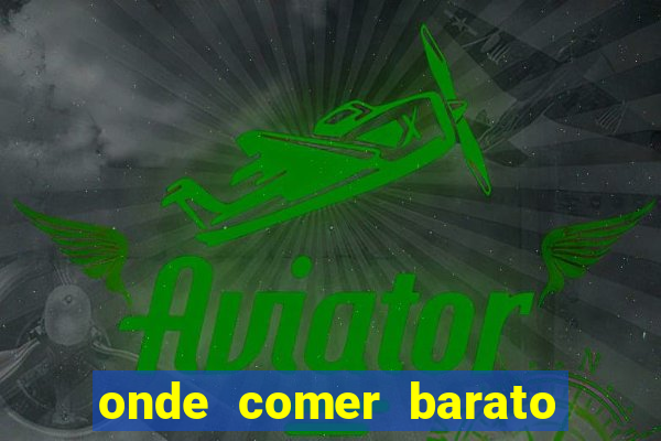 onde comer barato aeroporto santos dumont