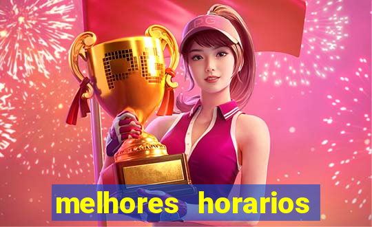 melhores horarios pagantes fortune tiger