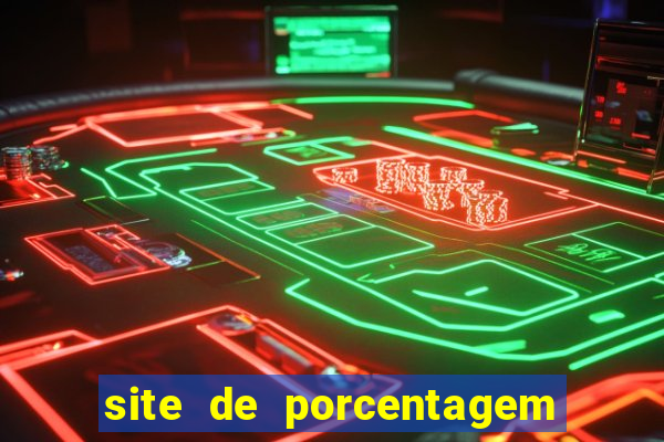 site de porcentagem slots pg