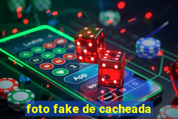 foto fake de cacheada