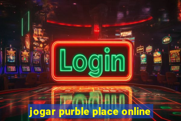 jogar purble place online