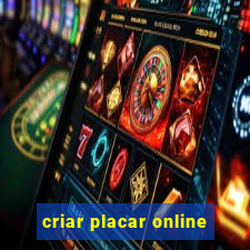 criar placar online