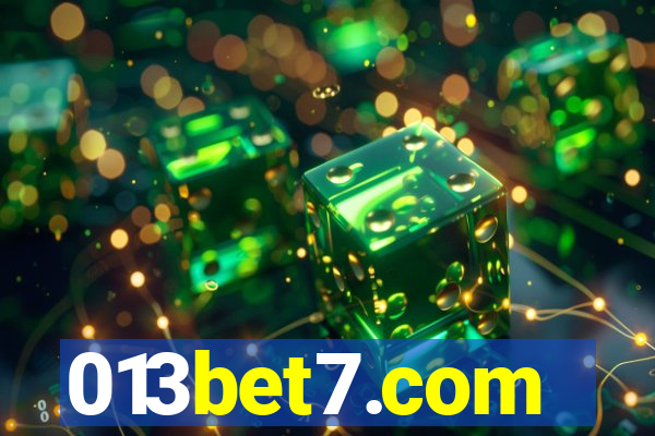 013bet7.com