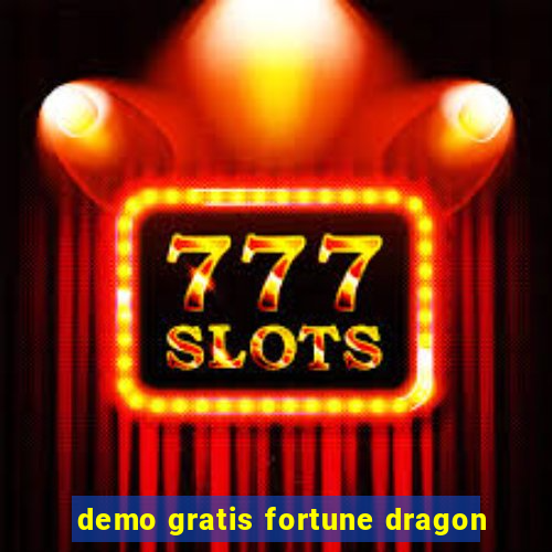 demo gratis fortune dragon