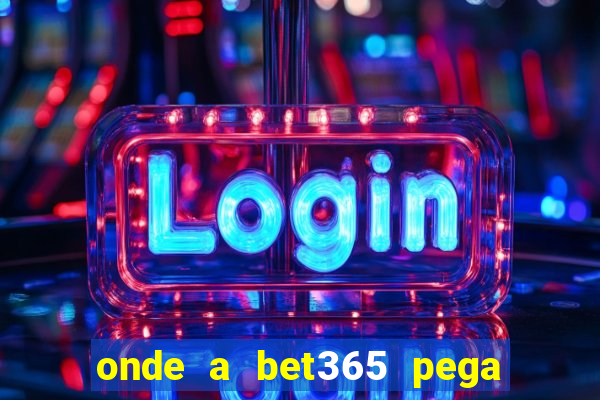 onde a bet365 pega as estatisticas