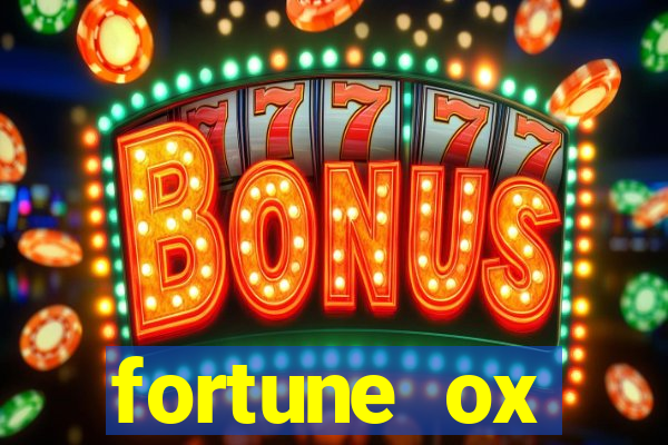 fortune ox horários pagantes