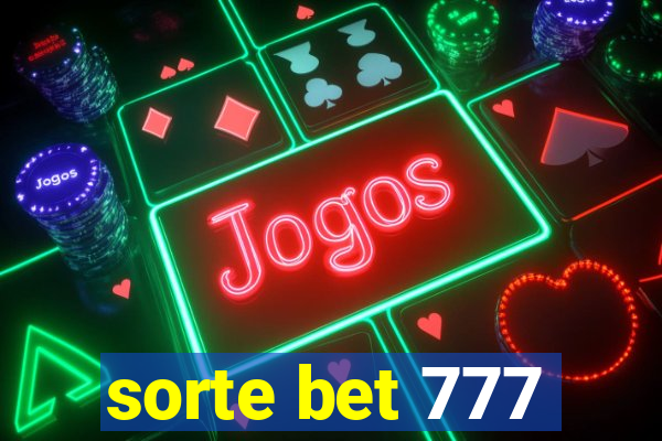 sorte bet 777