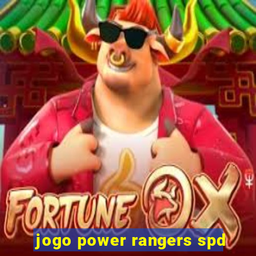 jogo power rangers spd