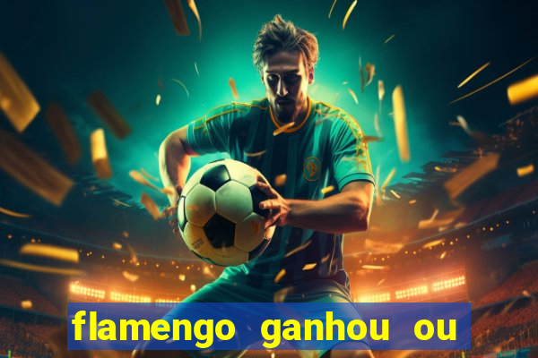 flamengo ganhou ou perdeu hoje