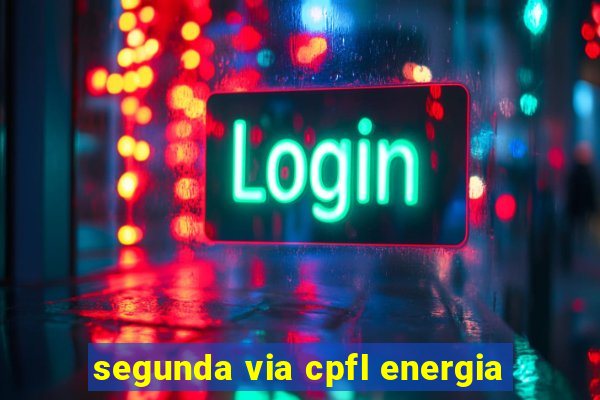 segunda via cpfl energia