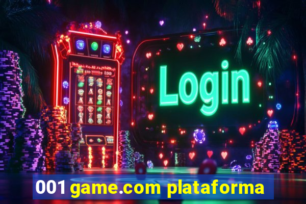 001 game.com plataforma