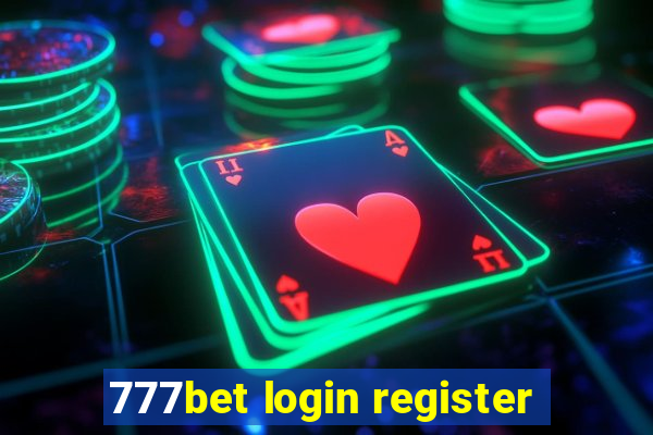 777bet login register