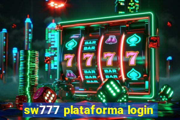 sw777 plataforma login