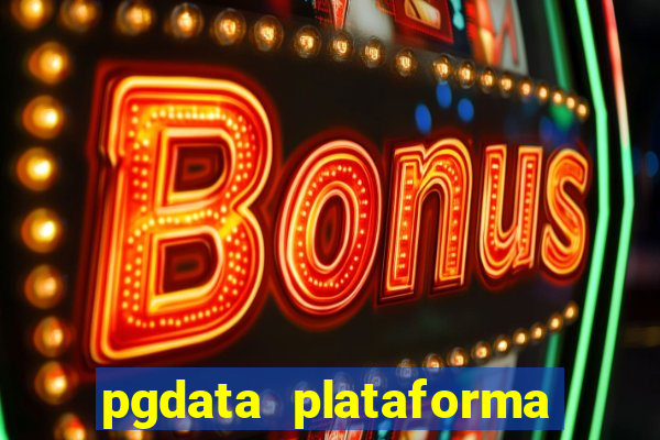 pgdata plataforma de jogos