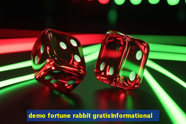 demo fortune rabbit gratisInformational