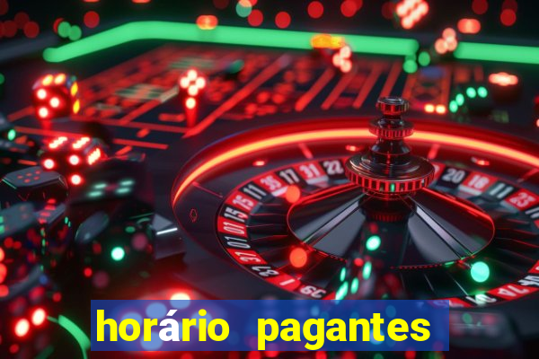 horário pagantes do fortune tiger