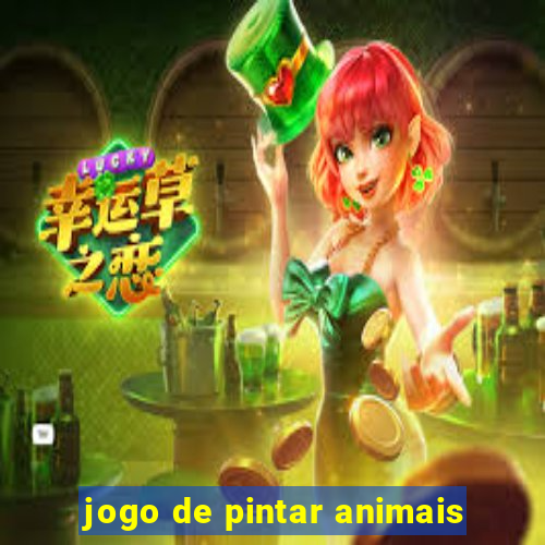 jogo de pintar animais