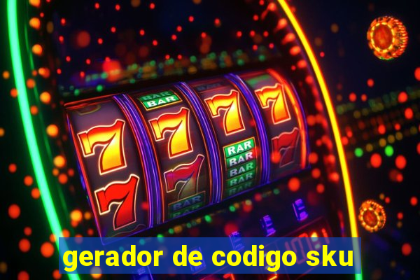 gerador de codigo sku