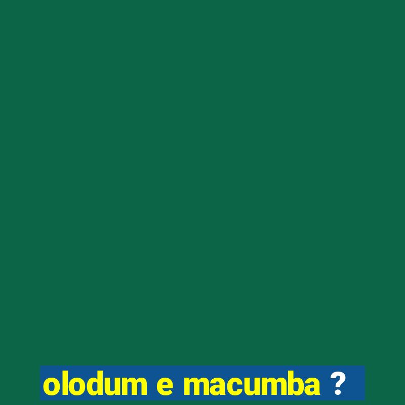 olodum e macumba ?