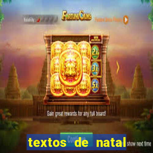 textos de natal para imprimir